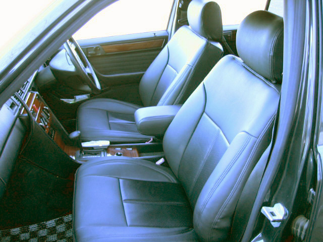 シートカバーの取付実例,ベンツ E クラス,w124_4.jpg