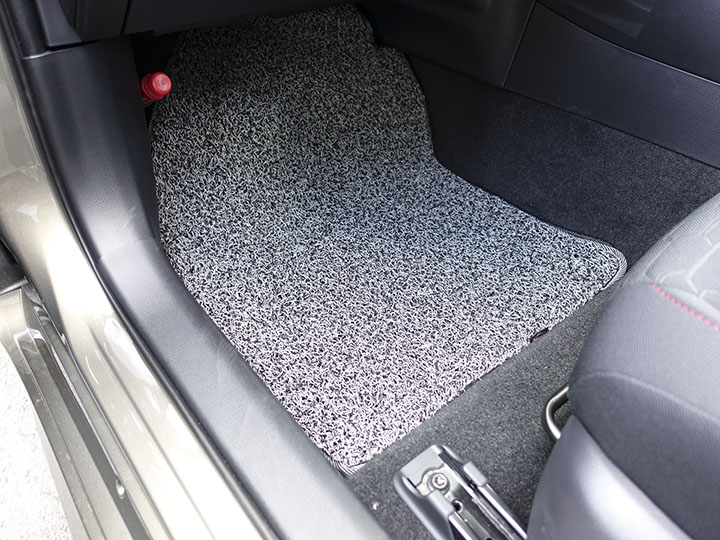 フロアマットの取付実例、番号:132、車名:カローラ スポーツ、モデル:コイルマット、色相:グレー、10275_2.jpg、 