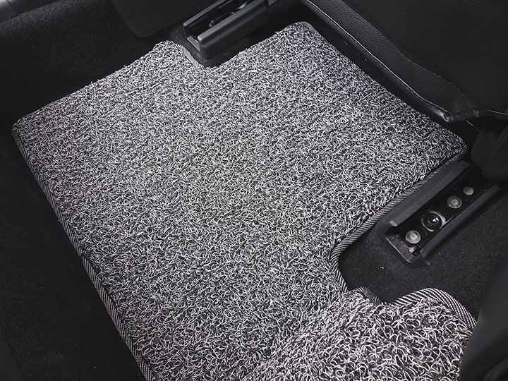 フロアマットの取付実例、番号:140、車名:インサイト、モデル:コイルマット、色相:グレー、10292_07.jpg、 