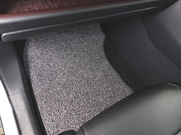 フロアマットの取付実例、番号:142、車名:RAV4、モデル:コイルマット、色相:グレー、10293_03.jpg、 