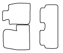 CR-Vのフロアマット適合 品番:3435D