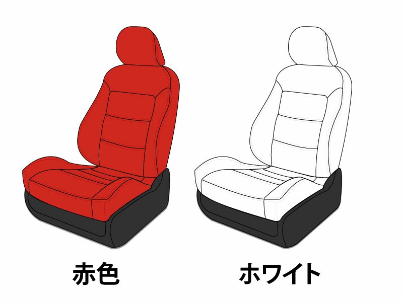 シートカバー モデル ポイント カラーバリエーショ 2