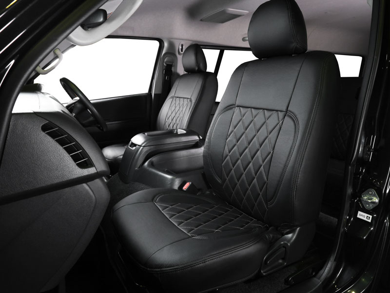 キルティング(Quilting) シートカバー(Seatcover)  ホワイトステッチ