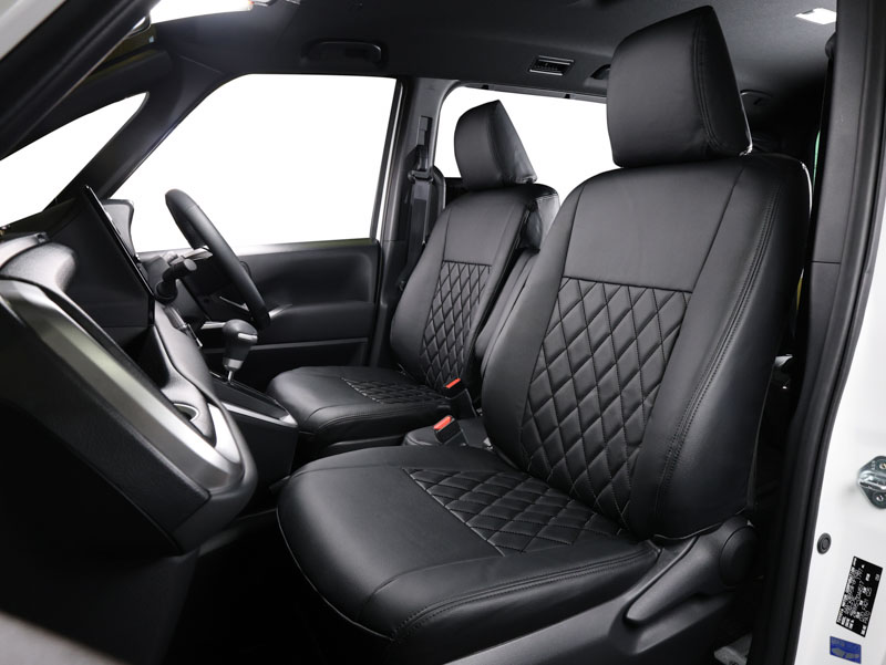 キルティング(Quilting) シートカバー(Seatcover)  ブラックステッチ