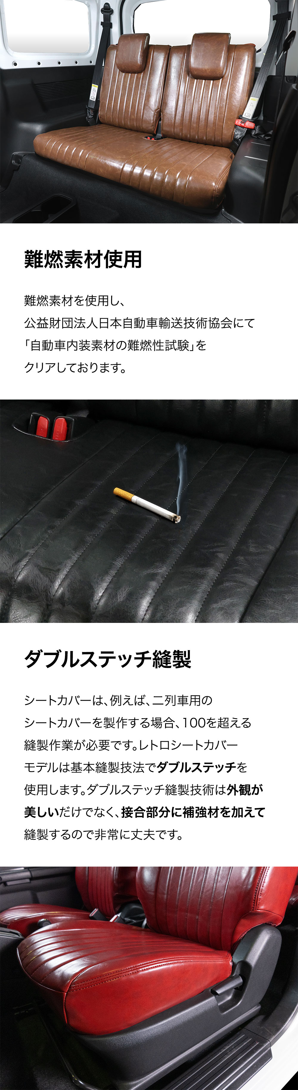 ジムニー レトロー シートカバー 